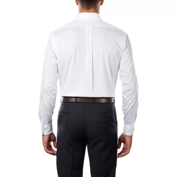 IZOD Men's Dress Shirt Regular Fit Stretch Solid Button Down Collar
