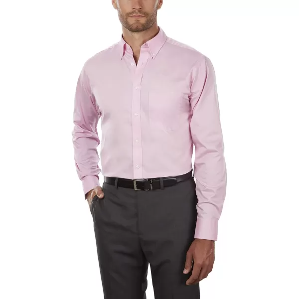 IZOD Men's Dress Shirt Regular Fit Stretch Solid Button Down Collar