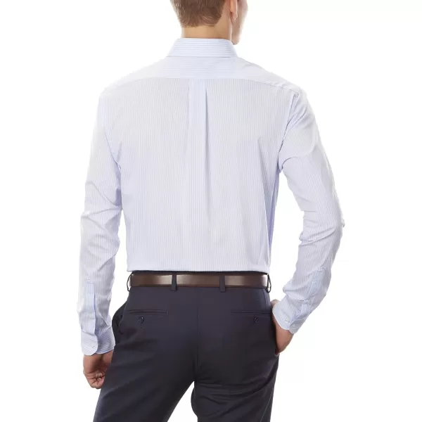 IZOD Men's Dress Shirt Slim Fit Stretch Cool FX Cooling Collar Stripe