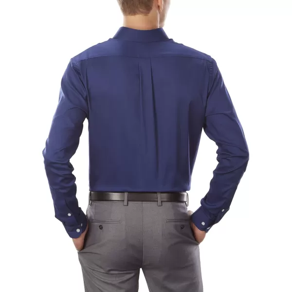 IZOD Men's Dress Shirt Slim Fit Stretch Fx Cooling Collar Solid