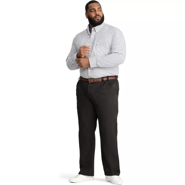 IZOD Men's Performance Comfort Long Sleeve Gingham Button Down