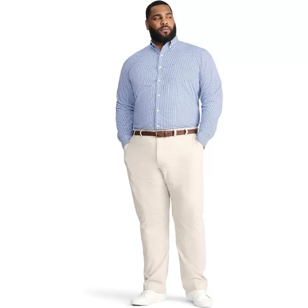 IZOD Men's Performance Comfort Long Sleeve Gingham Button Down