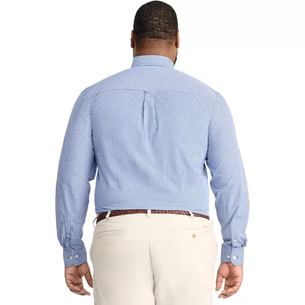 IZOD Men's Performance Comfort Long Sleeve Gingham Button Down
