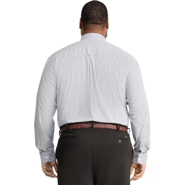IZOD Men's Performance Comfort Long Sleeve Gingham Button Down