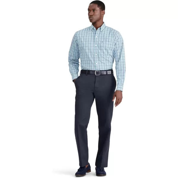 IZOD Men's Performance Comfort Long Sleeve Plaid Button Down