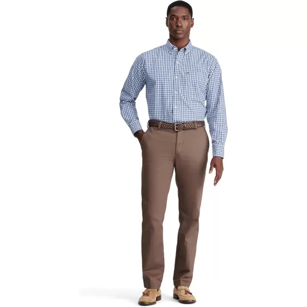 IZOD Men's Performance Comfort Long Sleeve Plaid Button Down