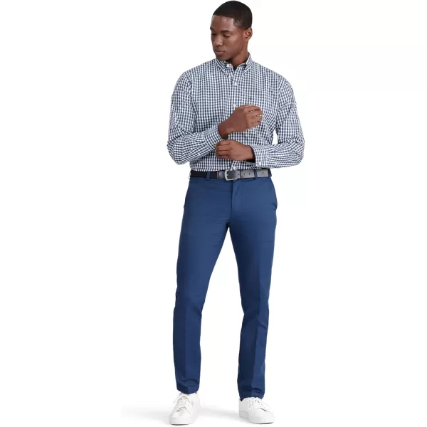 IZOD Men's Performance Comfort Long Sleeve Plaid Button Down