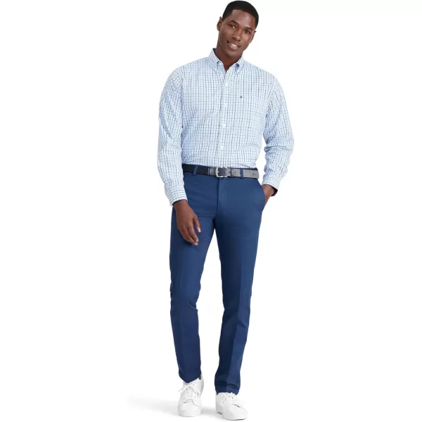 IZOD Men's Performance Comfort Long Sleeve Plaid Button Down