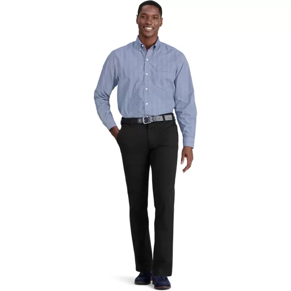 IZOD Men's Performance Comfort Long Sleeve Plaid Button Down