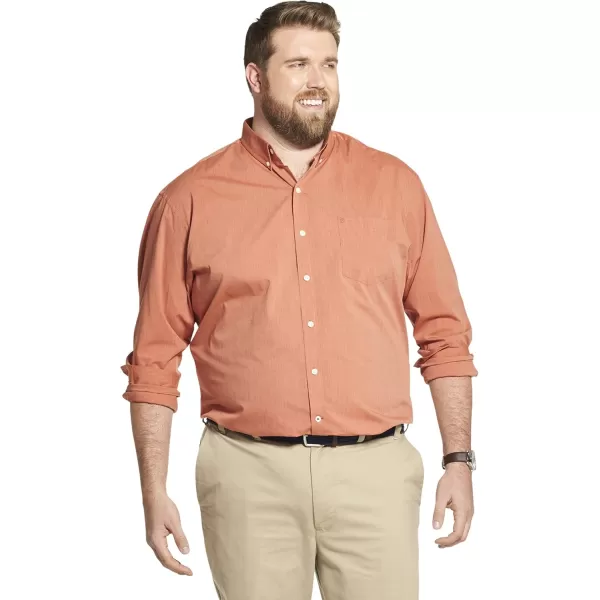 IZOD Men’s Performance Comfort Long Sleeve Solid Button Down Shirt