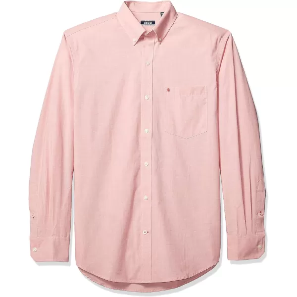 IZOD Men’s Performance Comfort Long Sleeve Solid Button Down Shirt