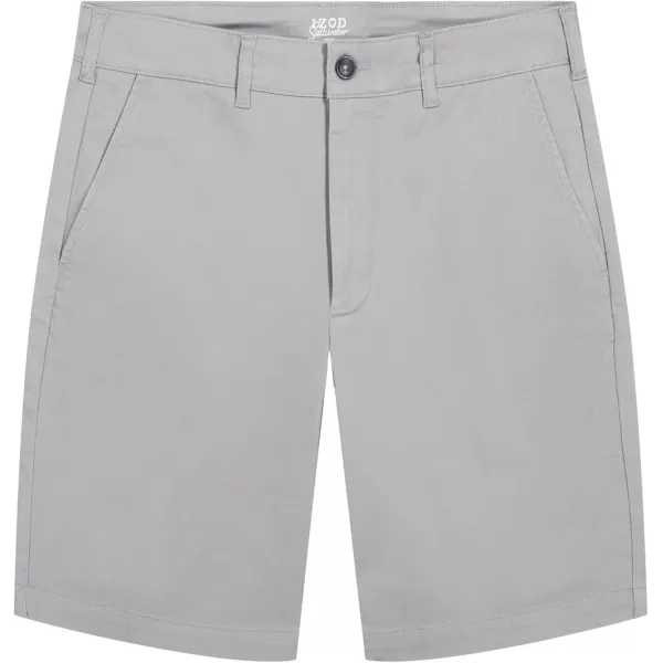 IZOD Men's Saltwater 9.5" Flat Front Chino Short