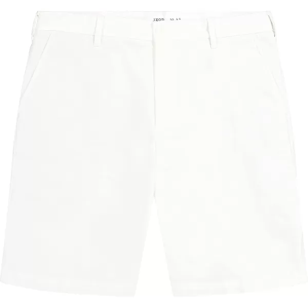 IZOD Men's Saltwater 9.5" Flat Front Chino Short