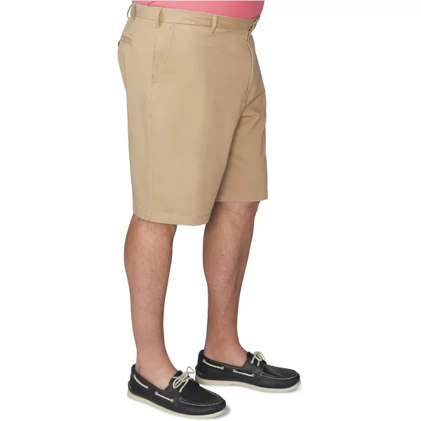 IZOD Men's Saltwater 9.5" Flat Front Chino Short