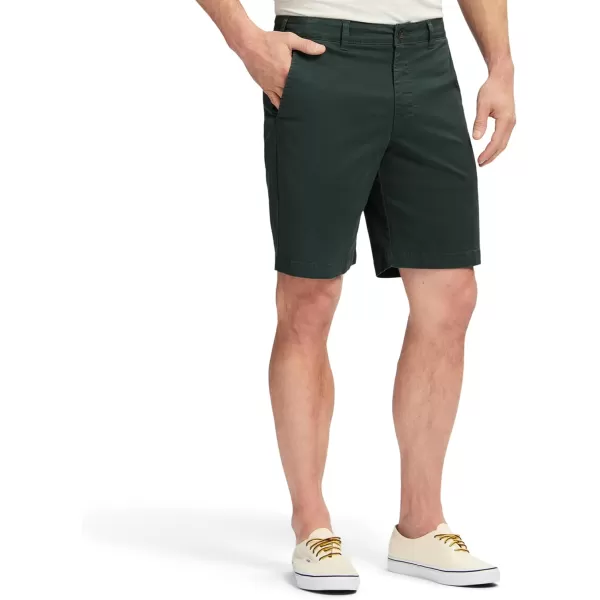 IZOD Men's Saltwater 9.5" Flat Front Chino Short