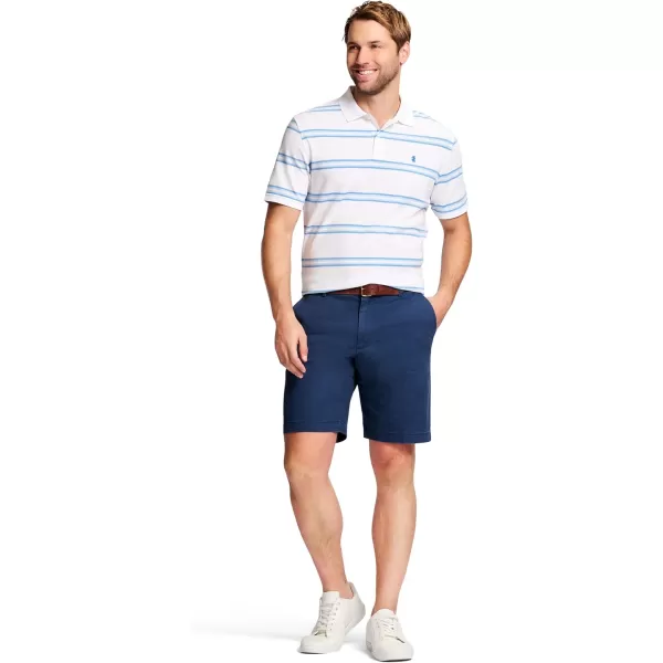 IZOD Men's Saltwater 9.5" Flat Front Chino Short
