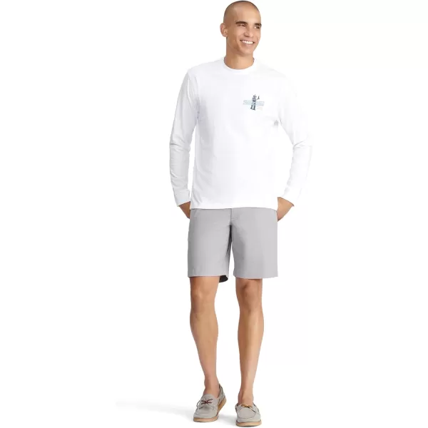 IZOD Men's Saltwater 9.5" Flat Front Chino Short