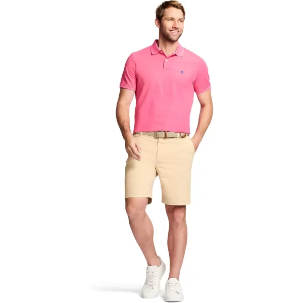 IZOD Men's Saltwater 9.5" Flat Front Chino Short