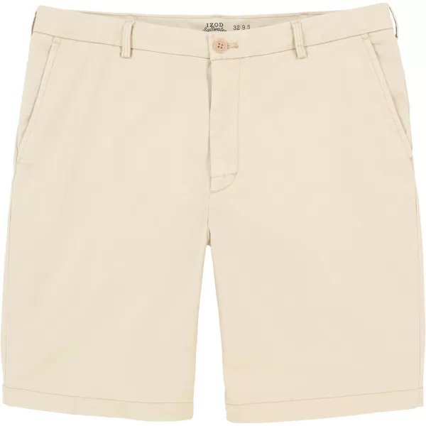 IZOD Men's Saltwater 9.5" Flat Front Chino Short