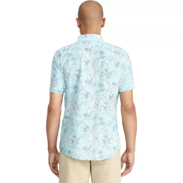 IZOD Men's Saltwater Dockside Short Sleeve Button Down Shirt