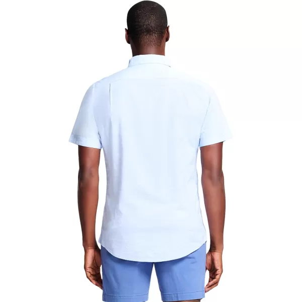 IZOD Men's Saltwater Dockside Short Sleeve Button Down Shirt