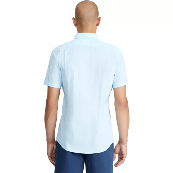 IZOD Men's Saltwater Dockside Short Sleeve Button Down Shirt