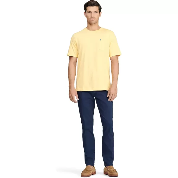 IZOD Men's Saltwater Soft Wash Pocket Crew T-Shirt