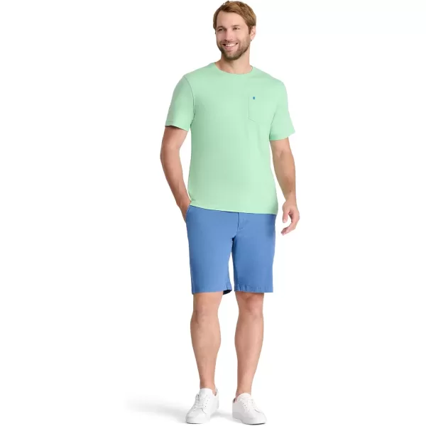 IZOD Men's Saltwater Soft Wash Pocket Crew T-Shirt