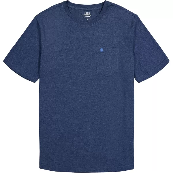IZOD Men's Saltwater Soft Wash Pocket Crew T-Shirt