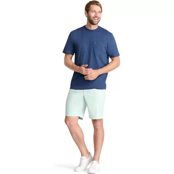 IZOD Men's Saltwater Soft Wash Pocket Crew T-Shirt