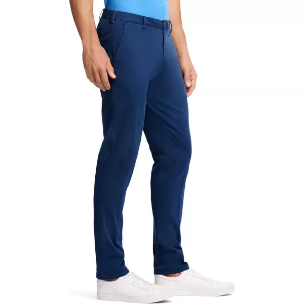 IZOD Men's Saltwater Stretch Flat Front Slim Fit Chino Pant