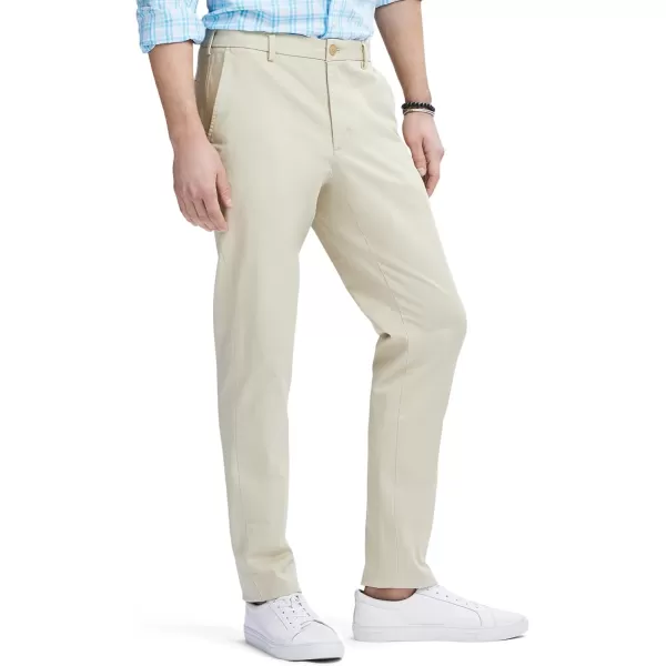 IZOD Men's Saltwater Stretch Flat Front Slim Fit Chino Pant