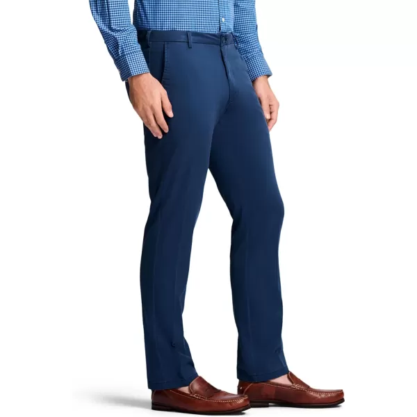 IZOD Men's Saltwater Stretch Flat Front Straight Fit Chino Pant
