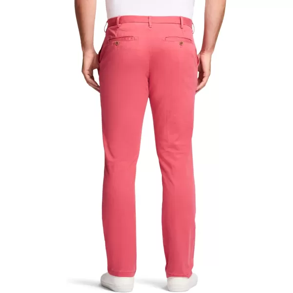 IZOD Men's Saltwater Stretch Flat Front Straight Fit Chino Pant