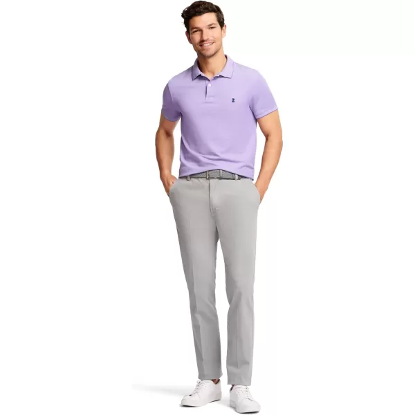 IZOD Men's Saltwater Stretch Flat Front Straight Fit Chino Pant