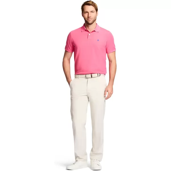 IZOD Men's Saltwater Stretch Flat Front Straight Fit Chino Pant