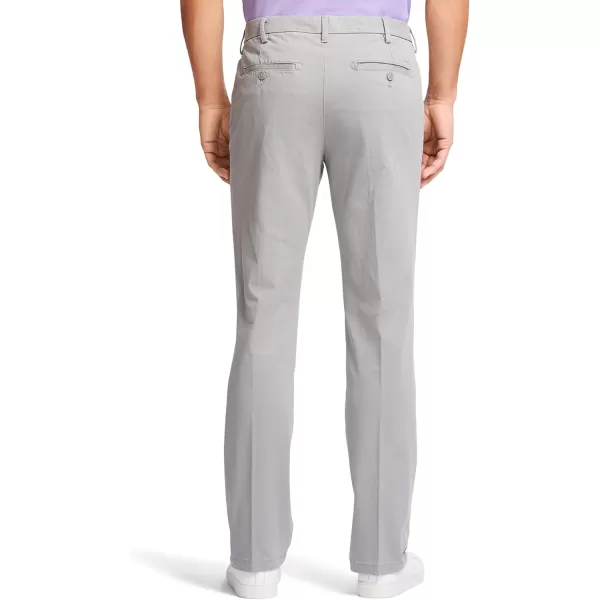 IZOD Men's Saltwater Stretch Flat Front Straight Fit Chino Pant