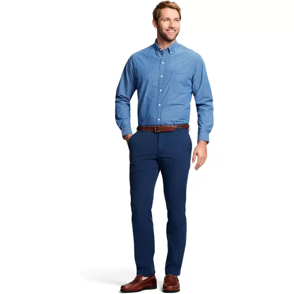 IZOD Men's Saltwater Stretch Flat Front Straight Fit Chino Pant