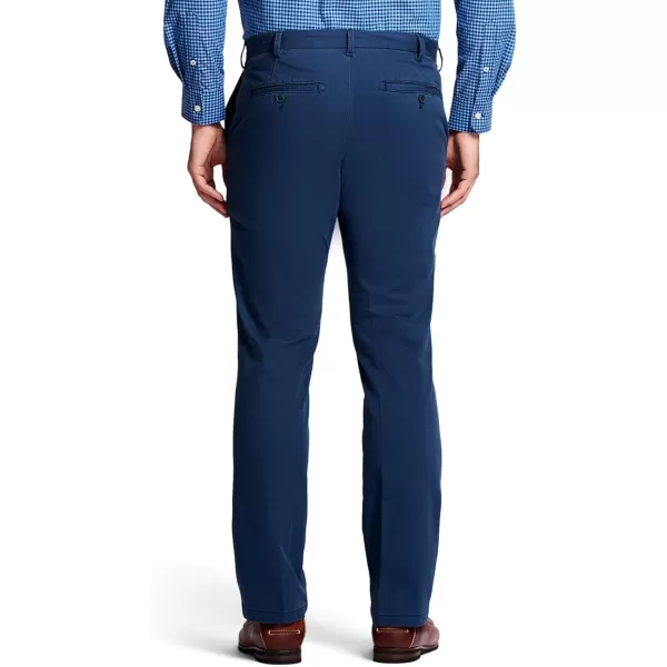 IZOD Men's Saltwater Stretch Flat Front Straight Fit Chino Pant