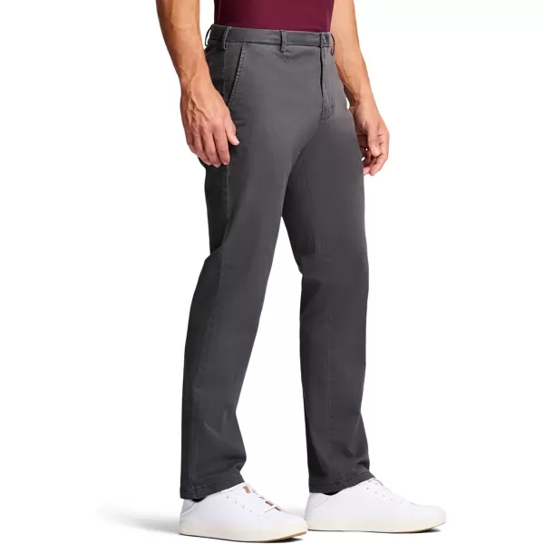 IZOD Men's Saltwater Stretch Flat Front Straight Fit Chino Pant