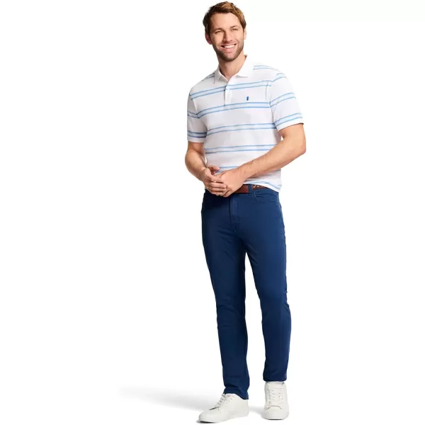 IZOD Men's Saltwater Stretch Twill 5 Pocket Straight Fit Chino Pant