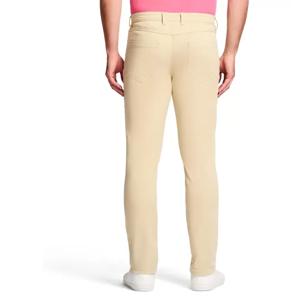 IZOD Men's Saltwater Stretch Twill 5 Pocket Straight Fit Chino Pant