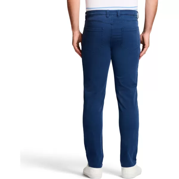 IZOD Men's Saltwater Stretch Twill 5 Pocket Straight Fit Chino Pant