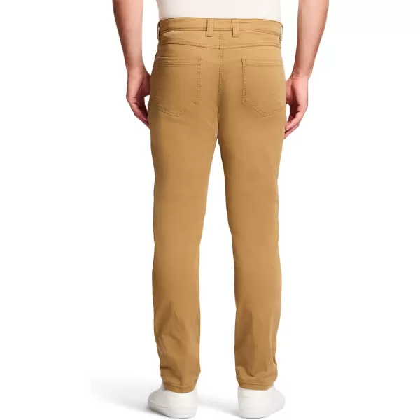 IZOD Men's Saltwater Stretch Twill 5 Pocket Straight Fit Chino Pant