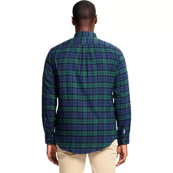 IZOD Men's Stratton Flannel Long Sleeve Button Down Shirt