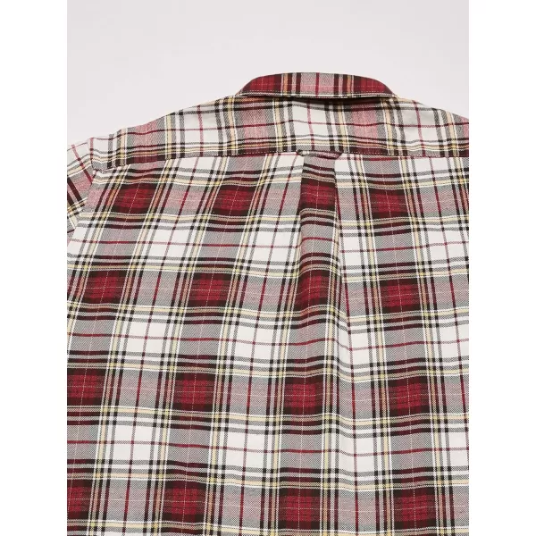 IZOD Men's Stratton Flannel Long Sleeve Button Down Shirt