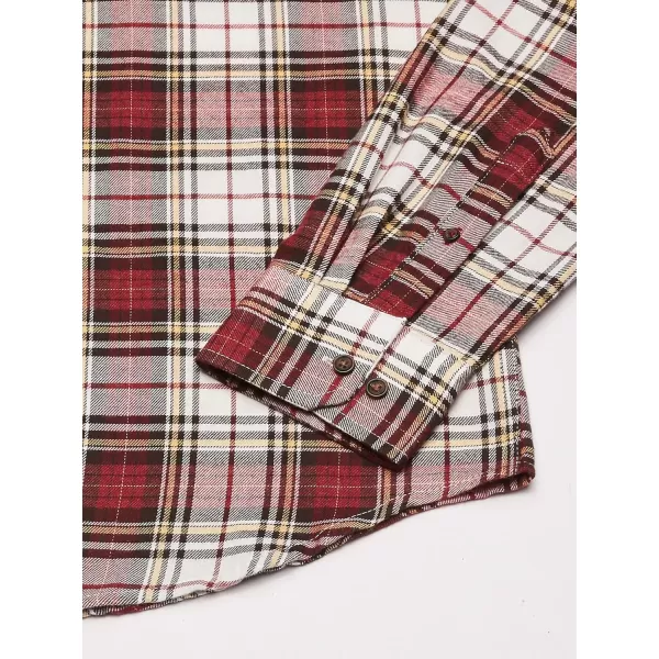 IZOD Men's Stratton Flannel Long Sleeve Button Down Shirt