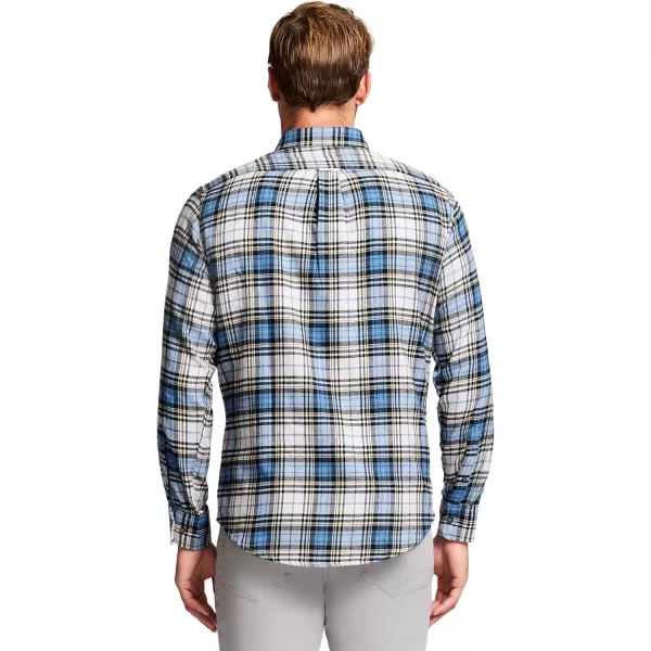 IZOD Men's Stratton Flannel Long Sleeve Button Down Shirt