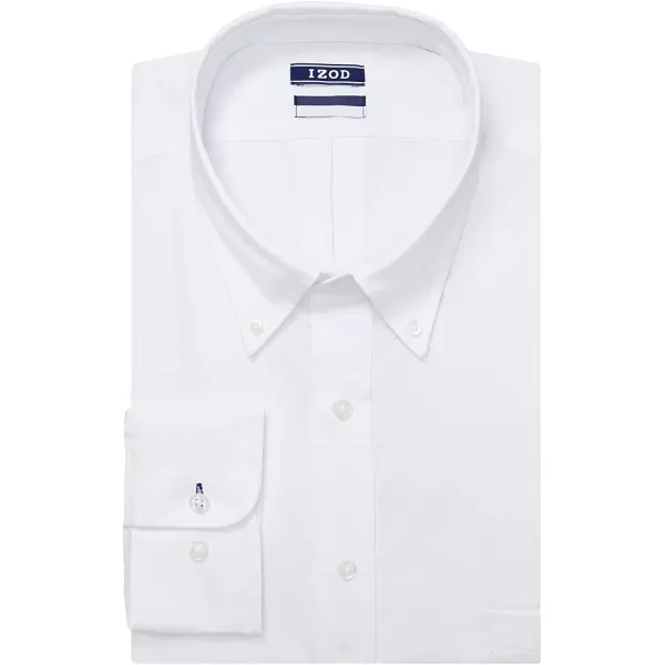 Izod Men's BIG FIT Dress Shirts Stretch Solid 