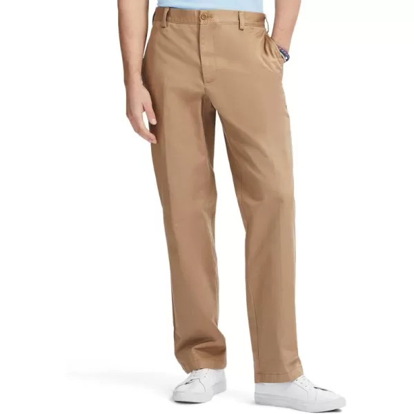 IZOD Men's American Chino Flat Front Classic Fit Pant